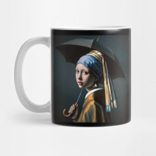 Mona Lisa Mardi Gras Celebration Mug